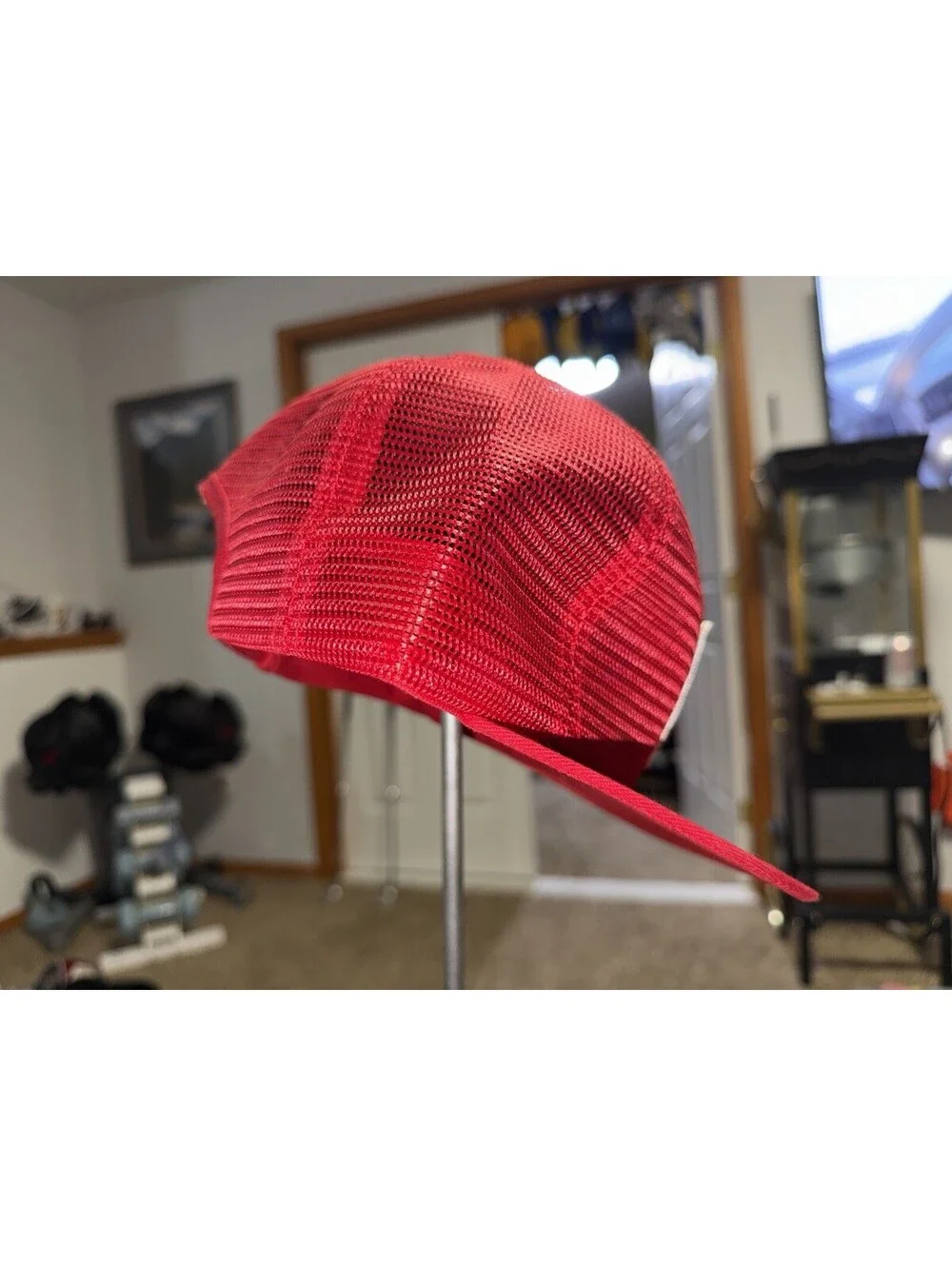 Vintage CENEX Red All-Mesh Trucker Hat/Cap